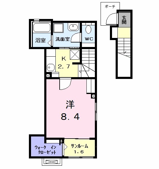 メゾン ピアストリーの間取り