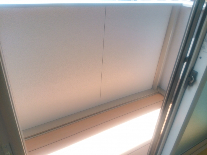 12/29 バルコニー