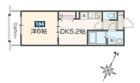 MELDIA拝島Ⅱの間取り
