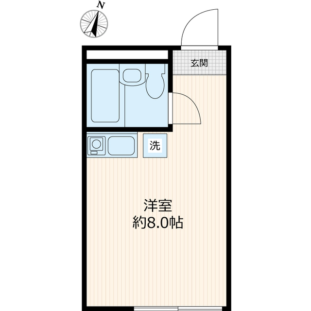 blooming NAKAMAGOMEの間取り