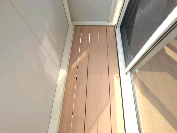 12/27 バルコニー