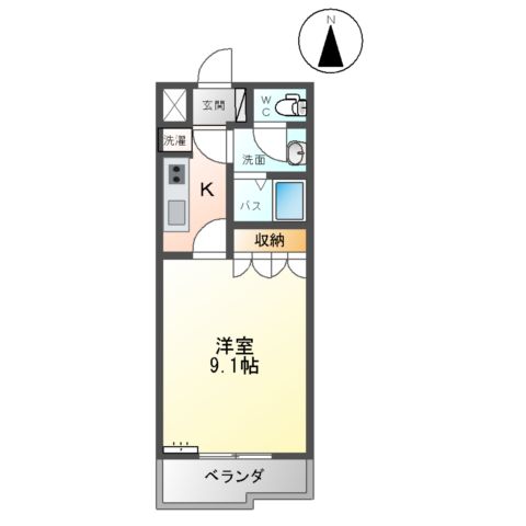 MARINE FORT(マリン フォート)の間取り