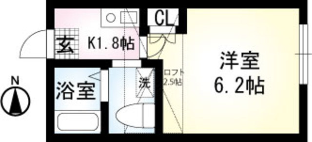 アンビシャス三春の間取り