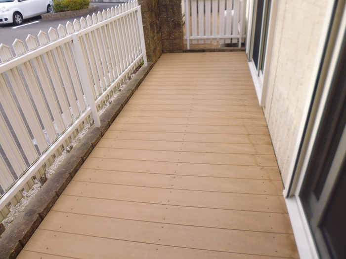 12/30 バルコニー