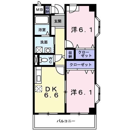 ビアレイドの間取り