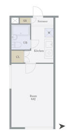 ヴィラ稲荷台の間取り