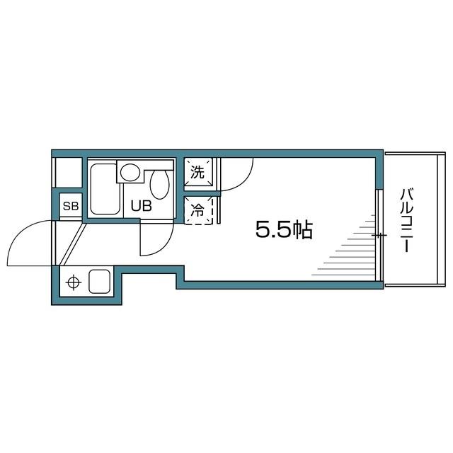 グランバリュー中野坂上の間取り