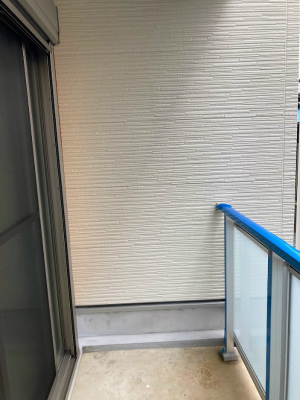 12/27 バルコニー