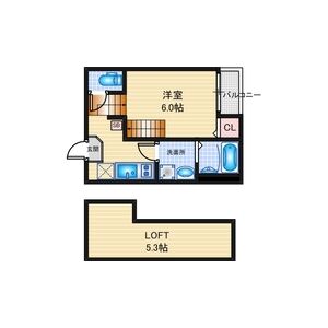 ハーモニーテラス十番町Ⅰの間取り