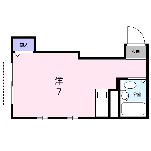 プリムローズKの間取り