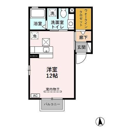 アムールの間取り