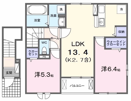 ヴァロの間取り