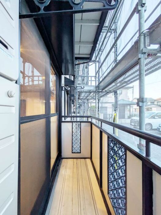 11/18 バルコニー