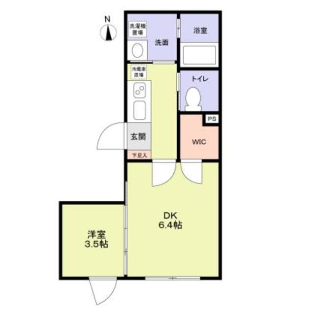 VISTA MINAMIDAIの間取り