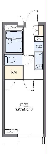 西浅田の完工年月(2010年3月)築の賃貸マンションの間取り
