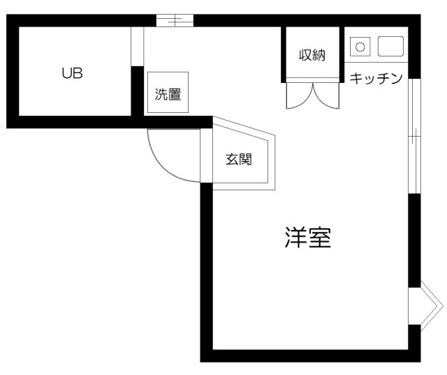 ハイツ若草の間取り