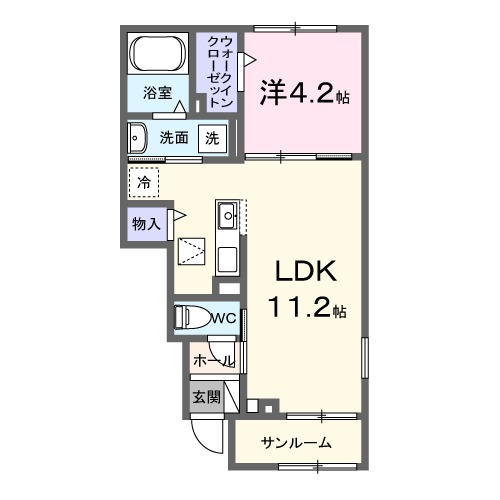 ブリアンⅢの間取り