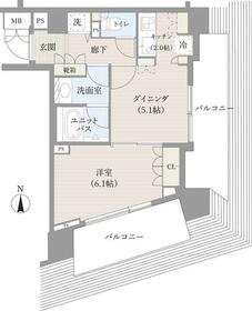 セントラルレジデンス番町シティタワーの間取り