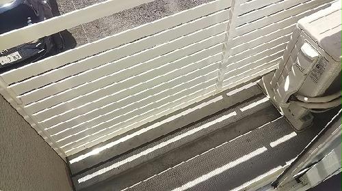 9/23 バルコニー