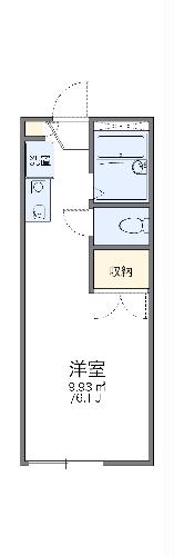 レオパレスITOの間取り
