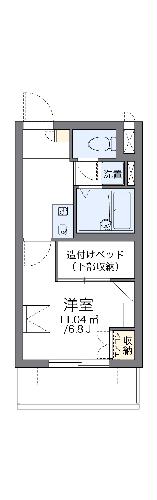 レオパレスMIMURAの間取り