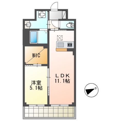 カーネル ベイスの間取り