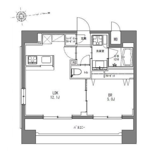 La Douceur秋葉原の間取り