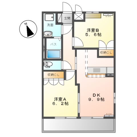 ティー・エム・ラドゥールの間取り