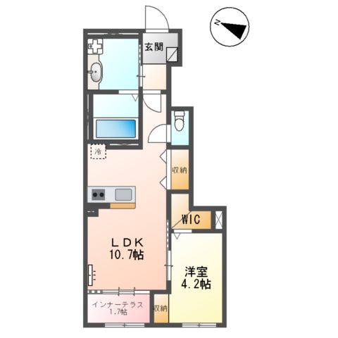 フォレスト離宮彩館の間取り