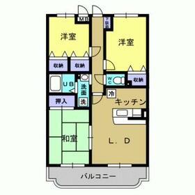 サンツヤマモトAの間取り