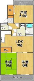第三春実マンションの間取り