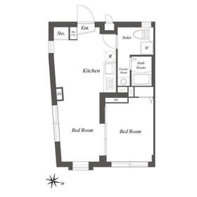 PRATIQUE　KITASENZOKUの間取り