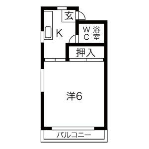 アンシャンテ モリモトの間取り