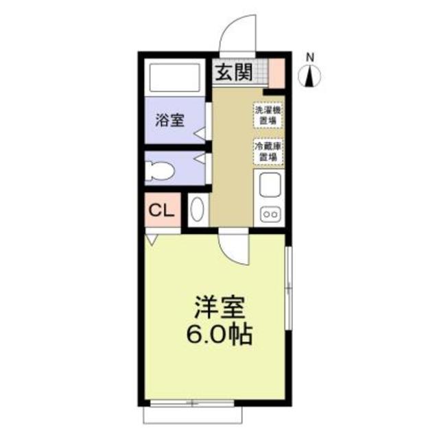 スカイビュー鷺沼の間取り