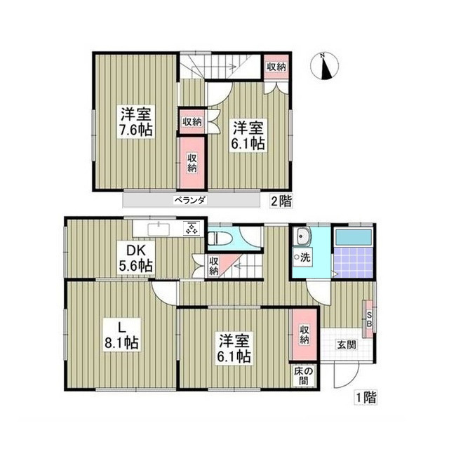 リブレス村田町戸建の間取り
