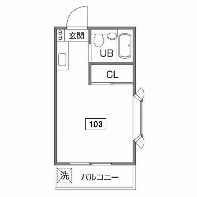 エクセル田中Part.Ⅱの間取り