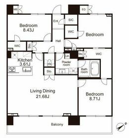 エンブルタワー七間町の間取り