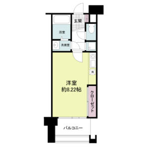 フォレステージュ江坂公園の間取り