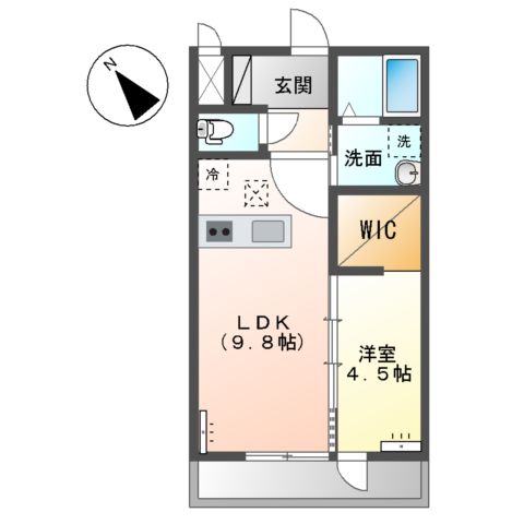 グレイスコートの間取り