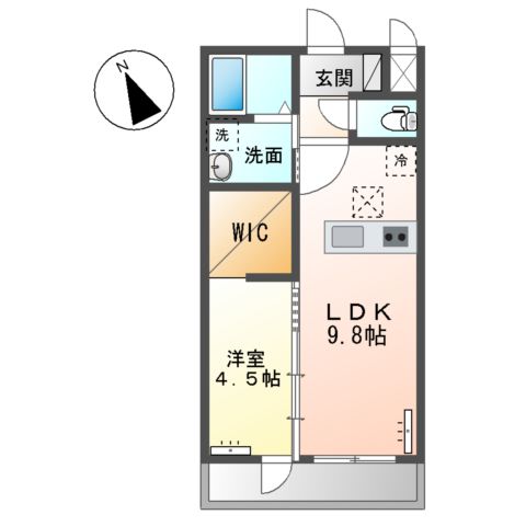 グレイスコートの間取り