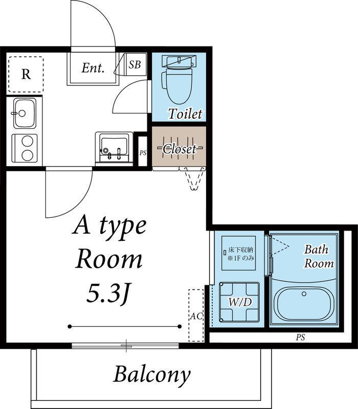 フルセイル高座渋谷の間取り