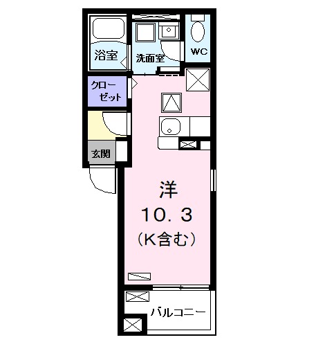 ラルジュ・ツカサ・タンドレスの間取り