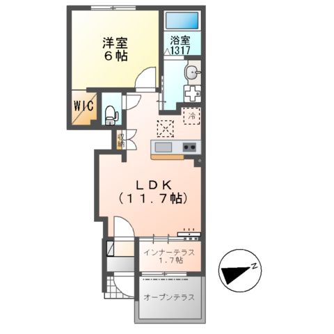 Ryusen Ⅱの間取り