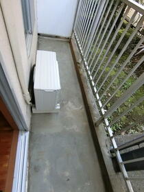 12/25 バルコニー