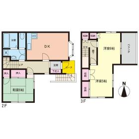 ハイツ西沢の間取り