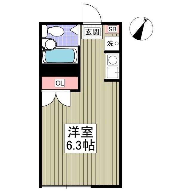 エクシード柿生の間取り