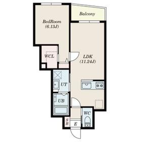 セジュール六角橋の間取り