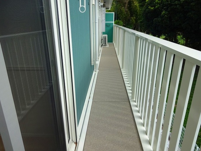 12/18 バルコニー