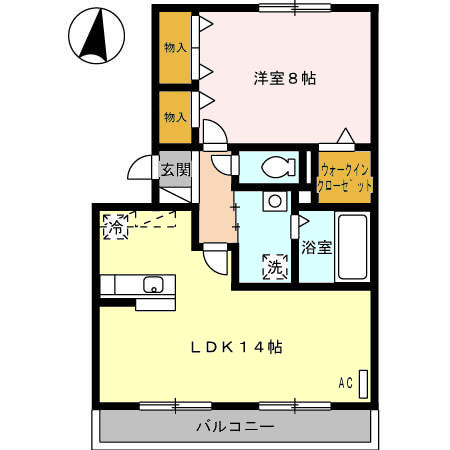 R ルミエール(アールルミエール)の間取り