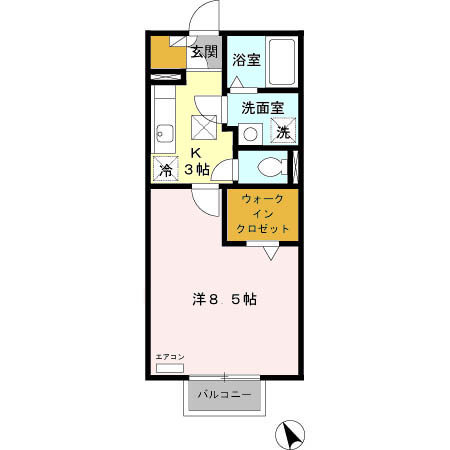 プランドールの間取り